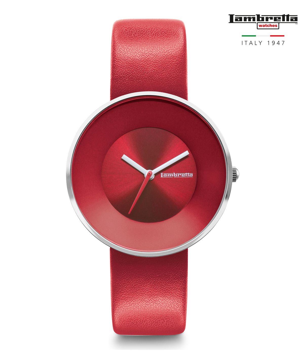 람브레타시계(LAMBRETTA WATCHES) Cielo 34 Solid Red 여성시계