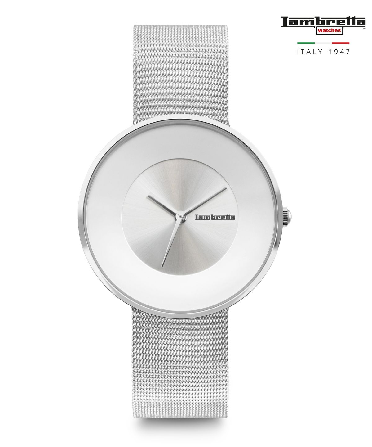 람브레타시계(LAMBRETTA WATCHES) Cielo 34 Mesh Silver 여성 메쉬시계