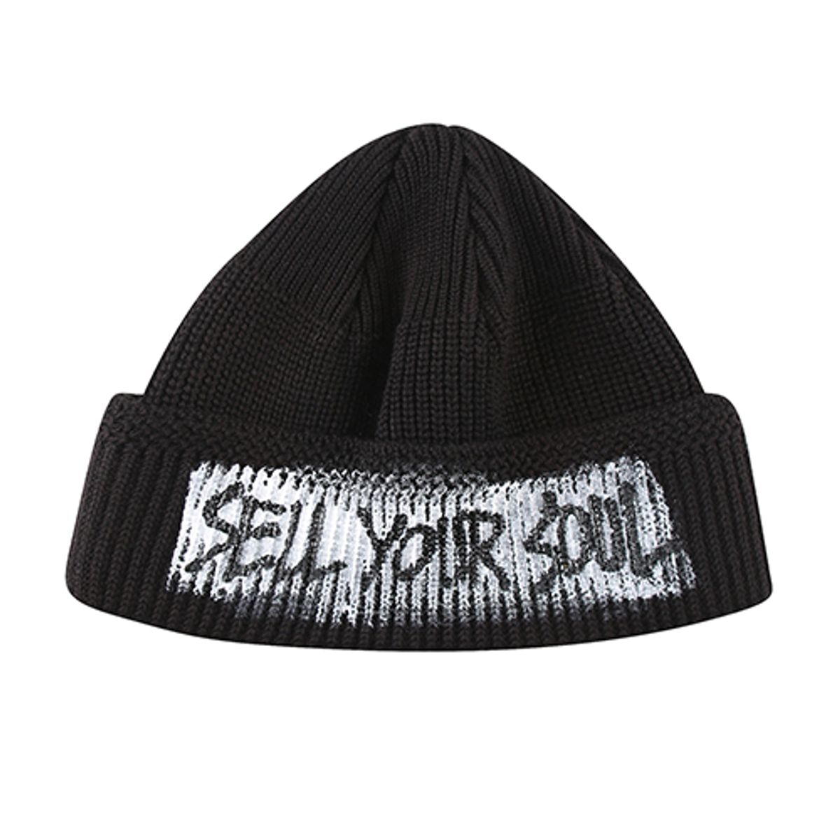더 매드니스(THE MADNESS) HAND WORK FOUR SEASON SOUL BEANIE_BK