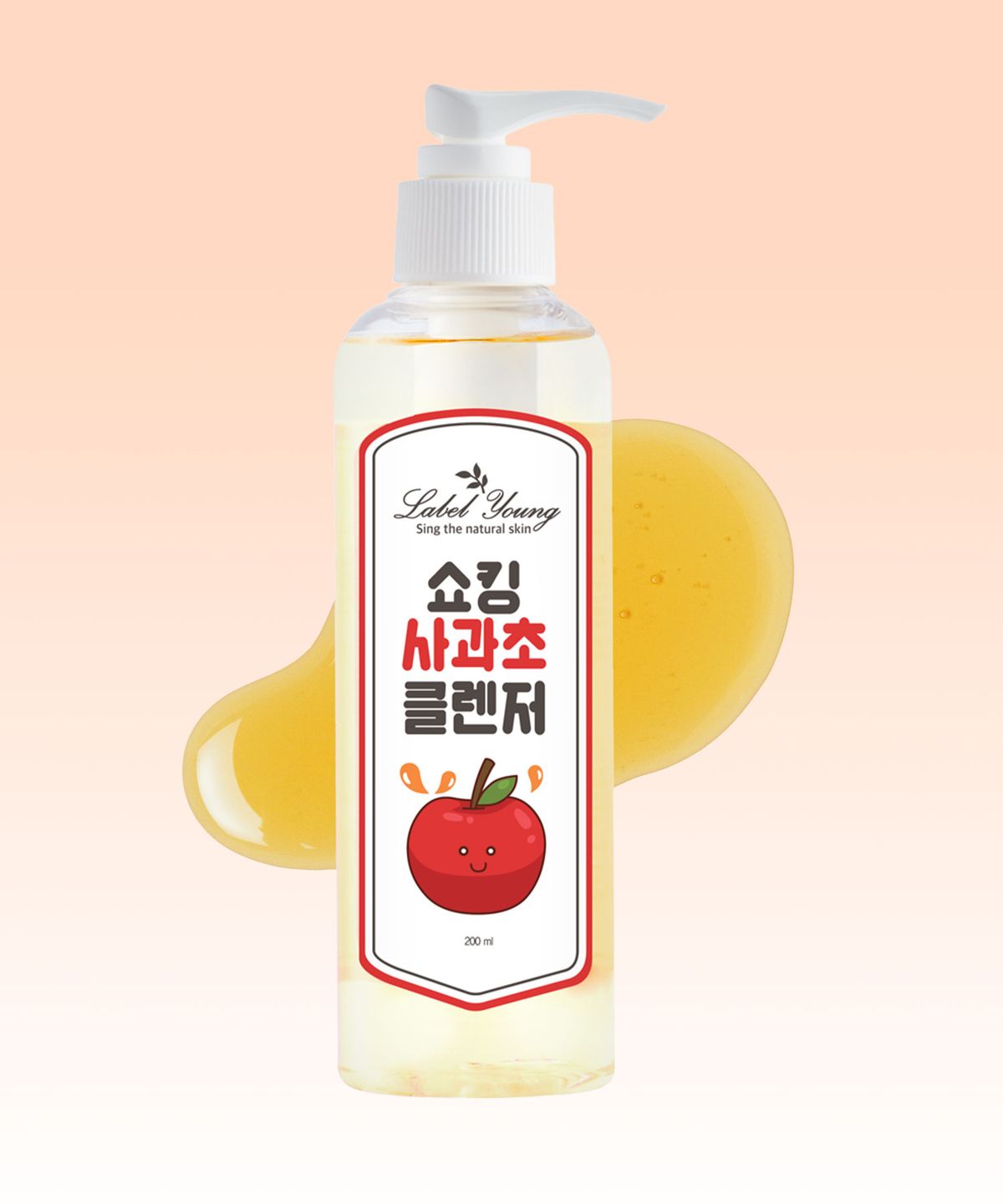 라벨영(LABEL YOUNG) 쇼킹사과초클렌저