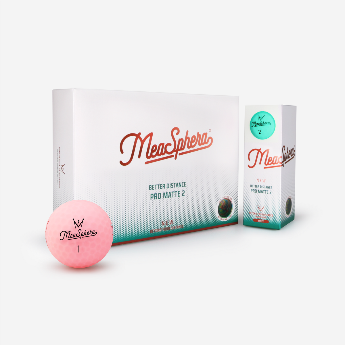 미스페라(MEASPHERA) [PM2] MATTE 4COLOR 2PIECE - DOZEN