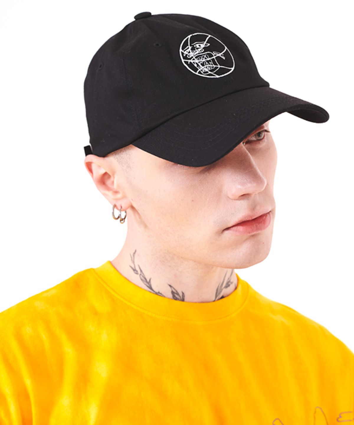 아임낫어휴먼비잉(I AM NOT A HUMAN BEING) BASKETBALL CAP - BLACK