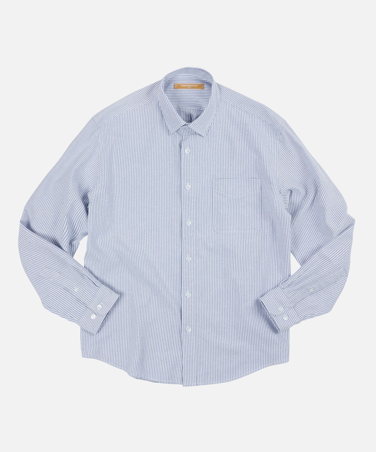 프리즘웍스(FRIZMWORKS) OG STRIPE OVERSIZED SHIRT _ BLUE