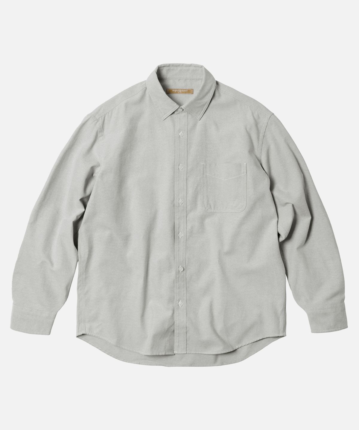 프리즘웍스(FRIZMWORKS) OG OXFORD OVERSIZED SHIRT _ GRAY