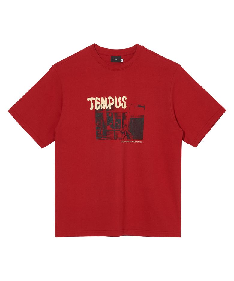 BALLOONS FONT STANDARD T-SHIRT [RED]