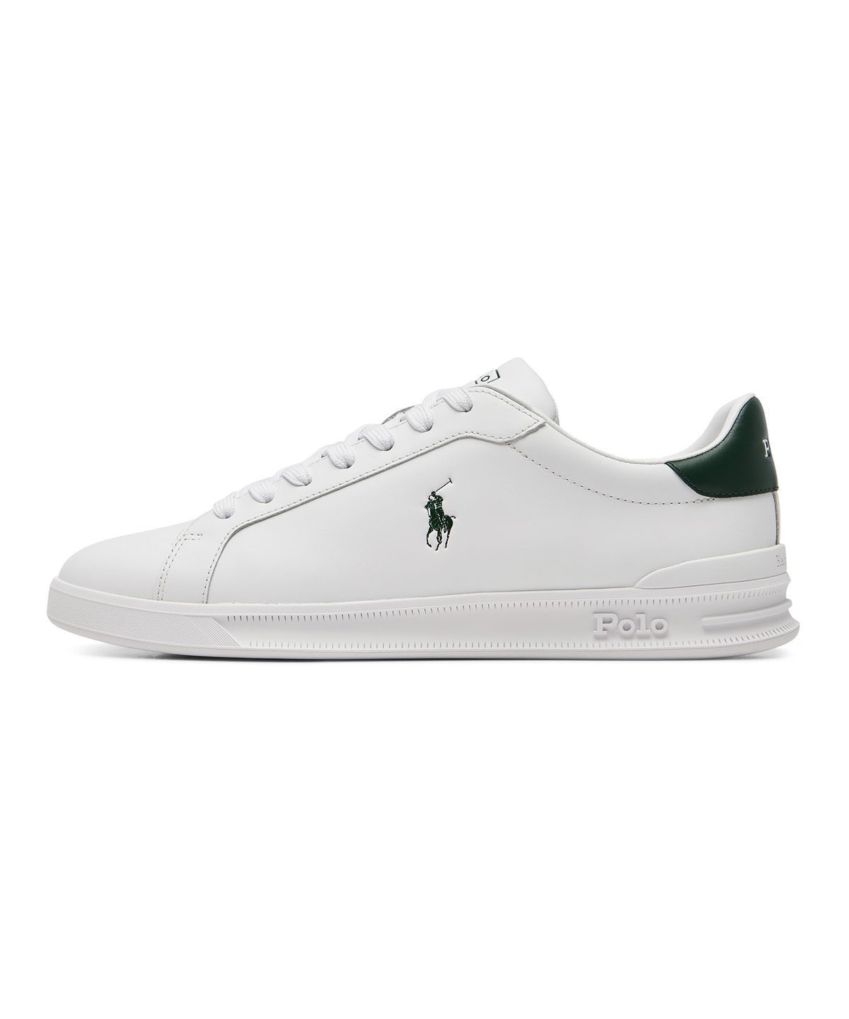 폴로 랄프 로렌(POLO RALPH LAUREN) 헤리티지 코트 II 스니커즈 - 화이트:그린