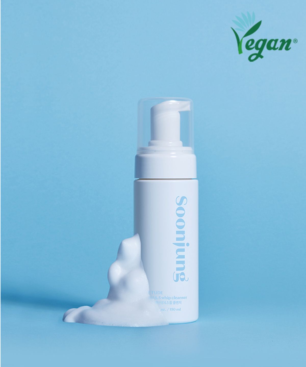 에뛰드(ETUDE) 순정 약산성 6.5 휩 클렌저 150ml