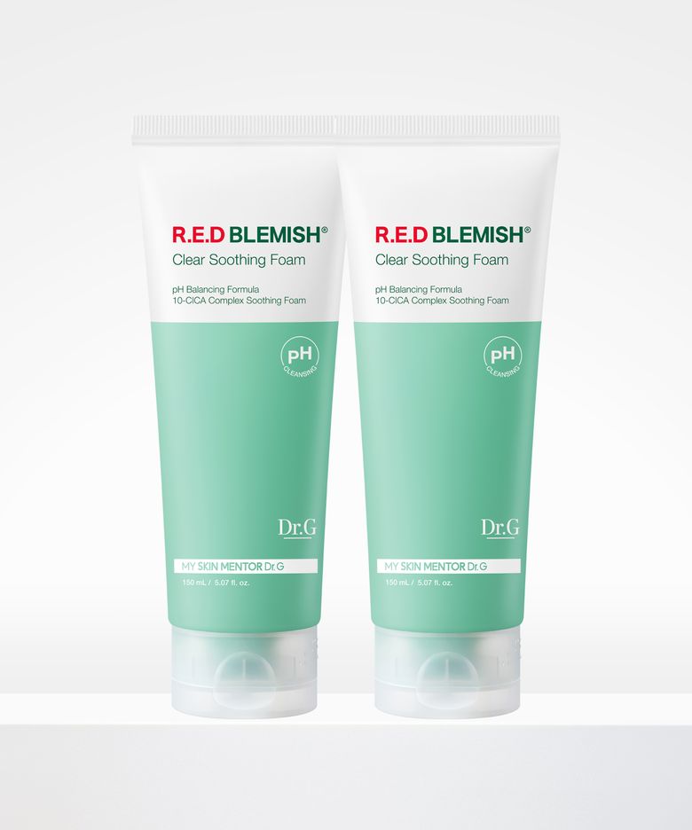 약산성 레드 블레미쉬 클리어 수딩 폼 150mL 2개
