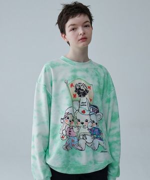 HOTEL CREW 맨투맨/그린