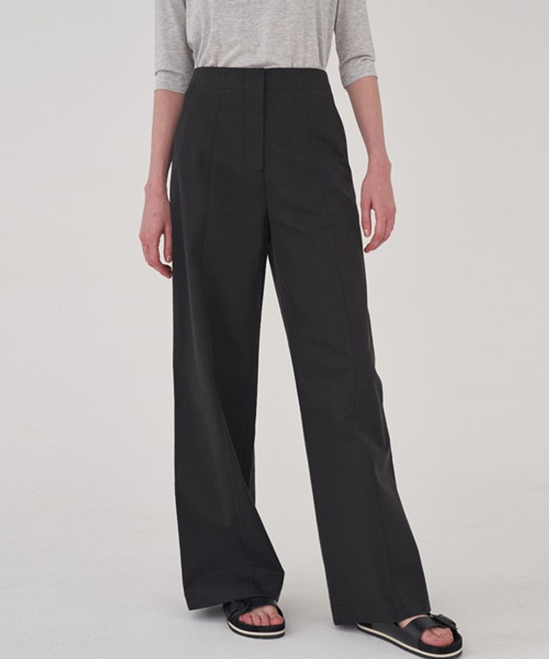 GRAND LINE WIDE PANTS_BLACK