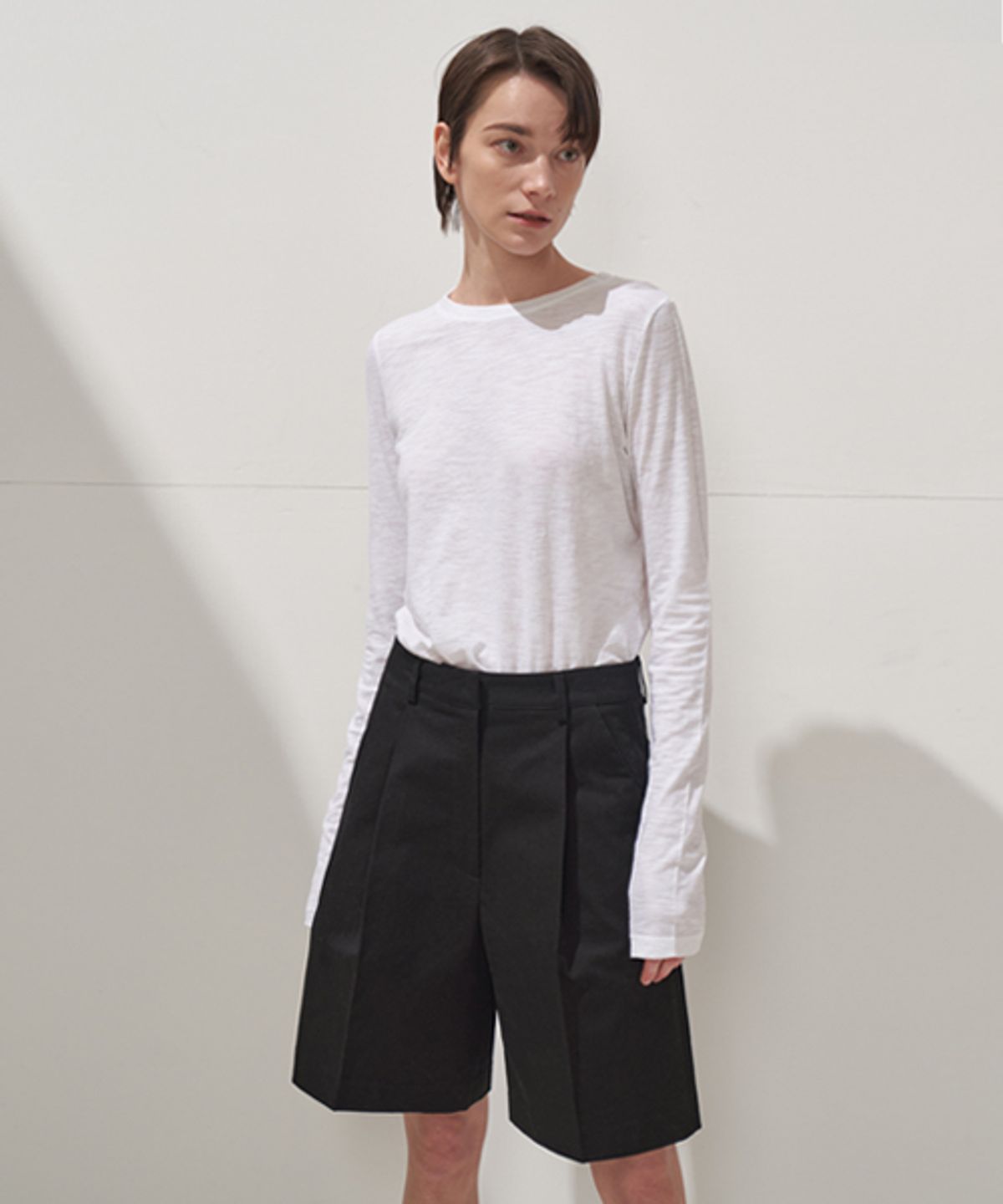 리디피(RIDIFI) COMFORT BERMUDA HALF PANTS_BLACK