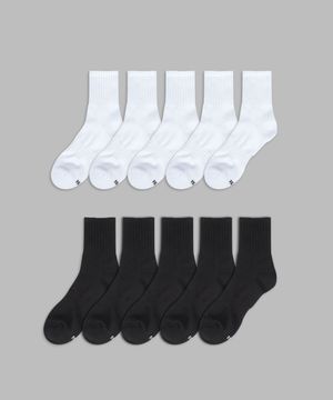 [10PACK]1507 라이트 애슬레틱 엠보 하프 삭스 (L사이즈)