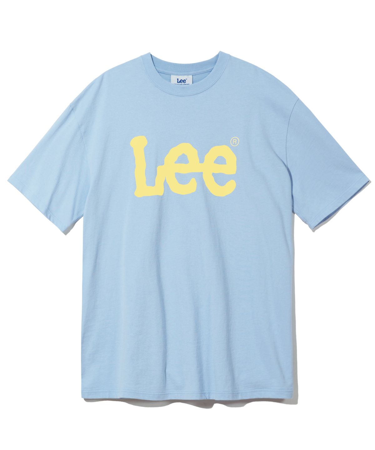 리(LEE) 빅 트위치 로고 티셔츠 라이트 블루