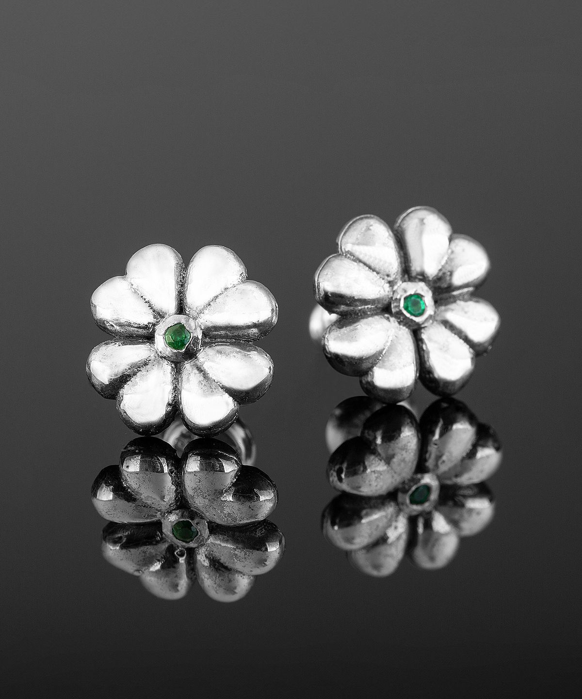 킹크로치(KING KROACH) CLOVER EARRING