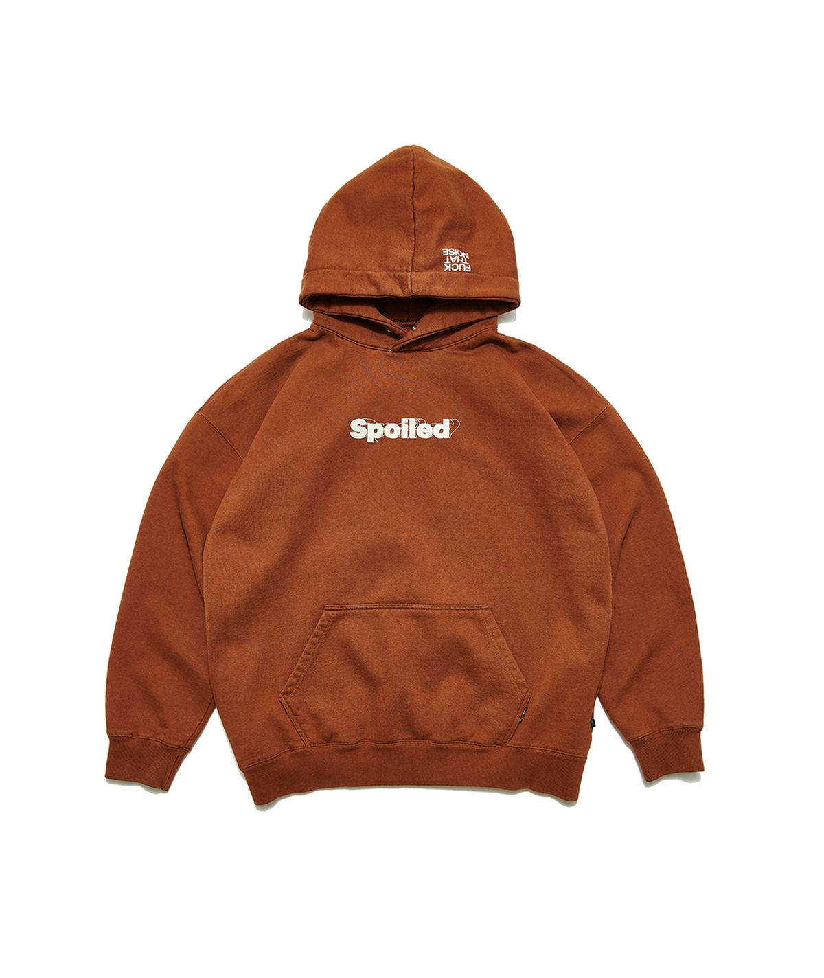 스포일드(SPOILED) HOW SPOILED PULLOVER HOOD - BROWN