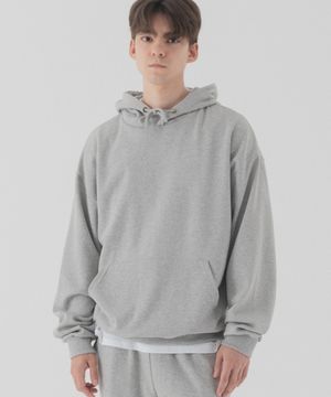 에센셜 오버핏 후디 (melange)