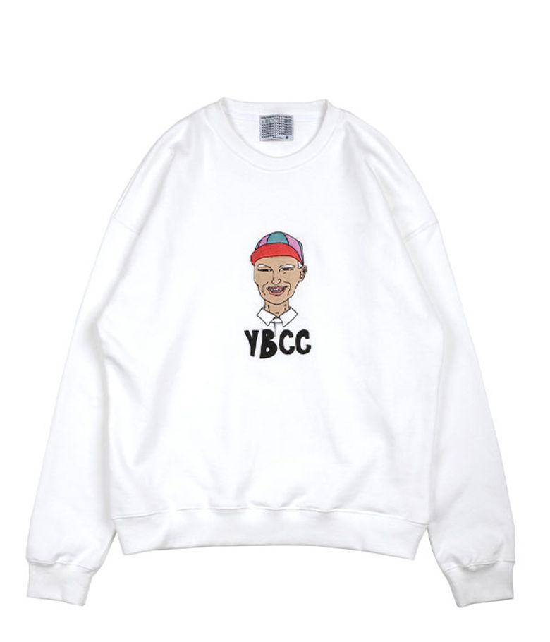 Mr.JOSH CREW NECK_WHITE