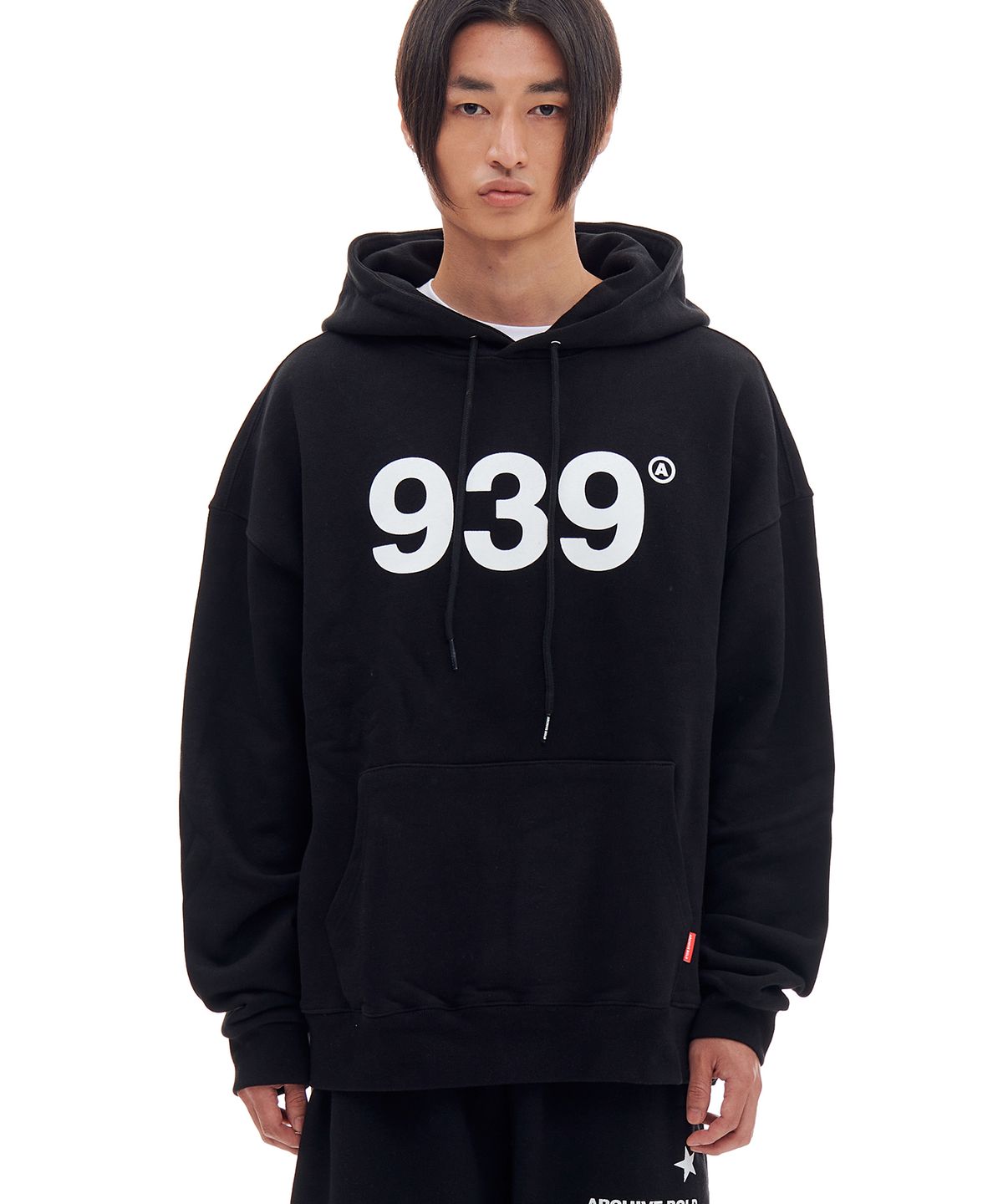아카이브 볼드(ARCHIVE BOLD) 939 LOGO HOOD (BLACK)