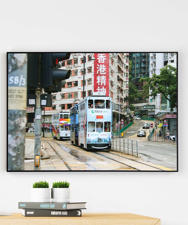 인테리어 포스터 In Frame Photograph Poster - 홍콩 11