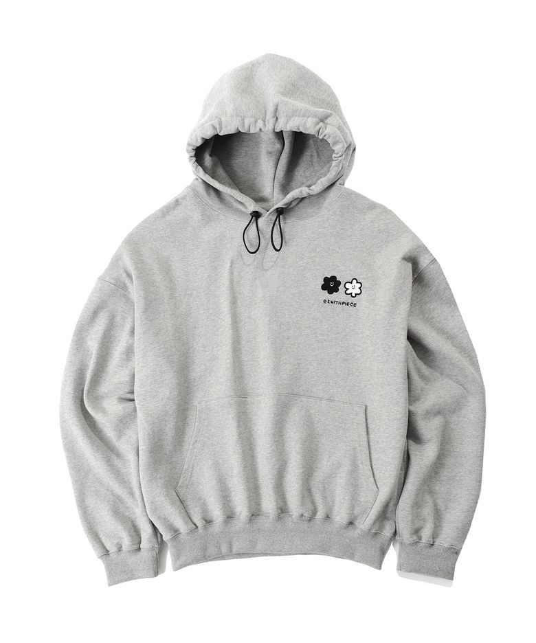 [EZwithPIECE] DAISY HOODIE (GREY)