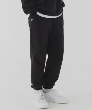 에센셜 조거 스웨트팬츠 (black)
