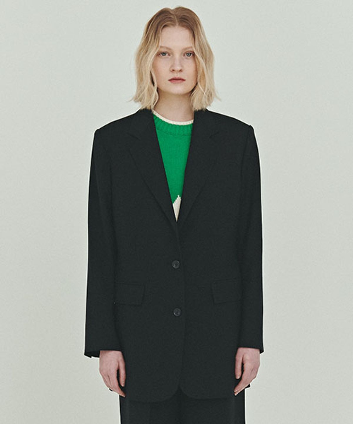 벤시몽(BENSIMON) TAILORED SET UP JACKET - NAVY