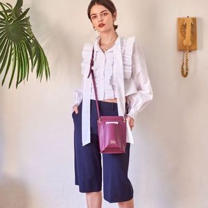 가죽 핸드폰 크로스백_퍼플