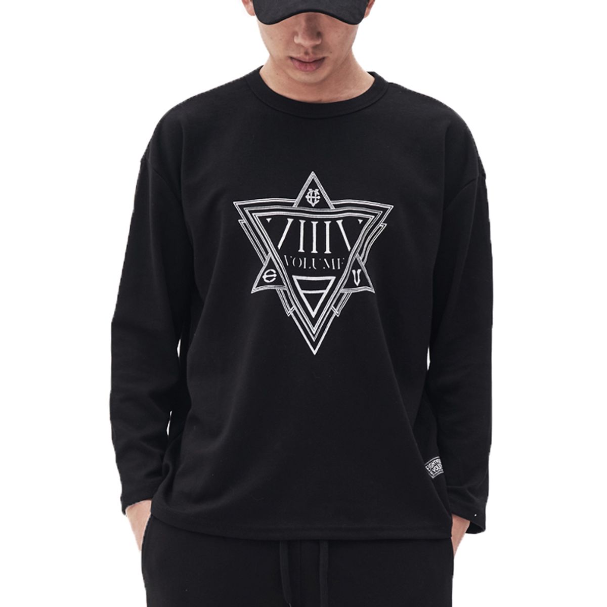 에잇볼륨(EIGHTVOLUME) EV 스타 엠블렘 롱 슬리브