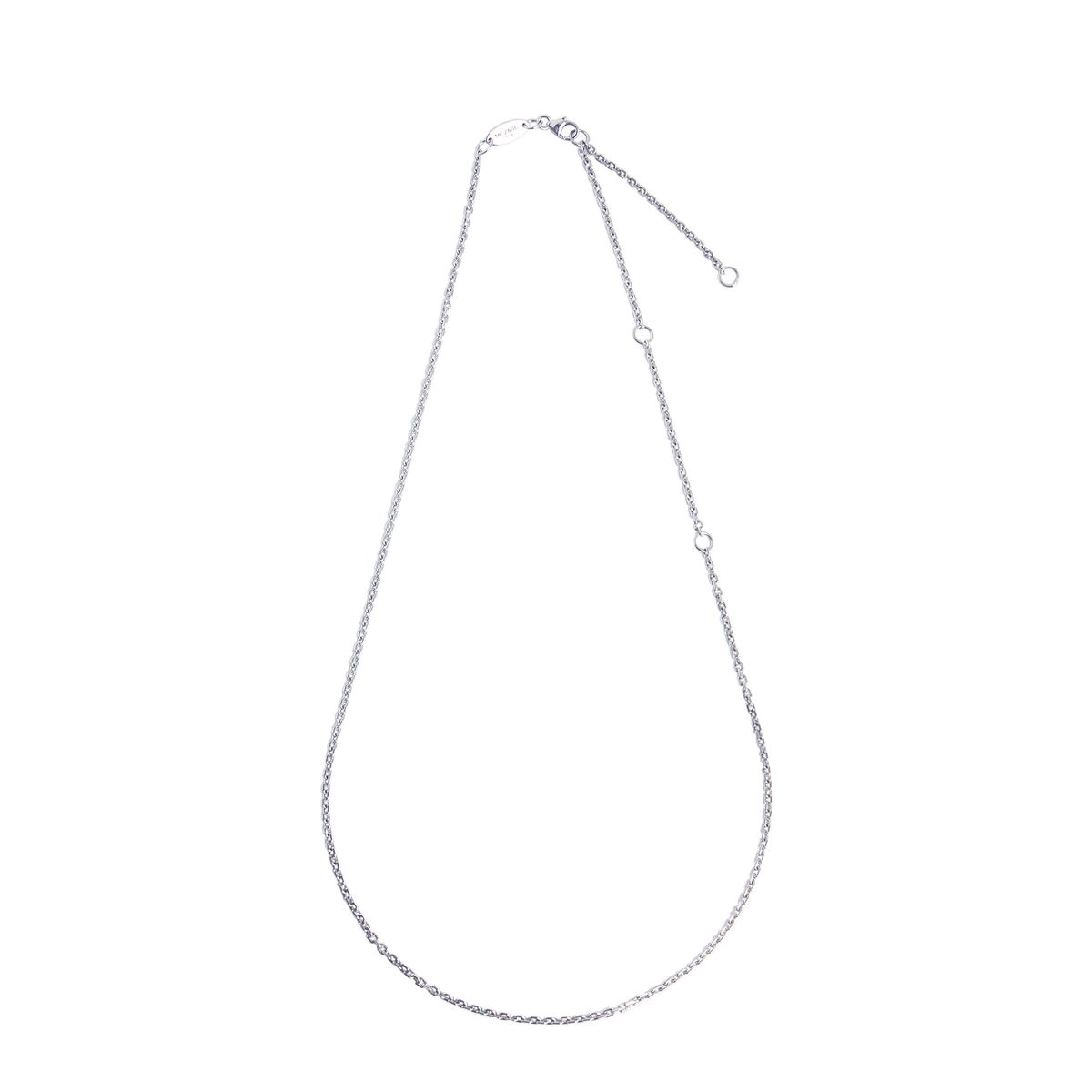 매즈믹(MEZMIC) Cable 체인 로디움 플레이트디 925 스털링 실버 목걸이 56cm
