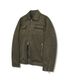 86-IRO072 크루얼티프리 솔리드 스탠다드 스웨이드 자켓 카키