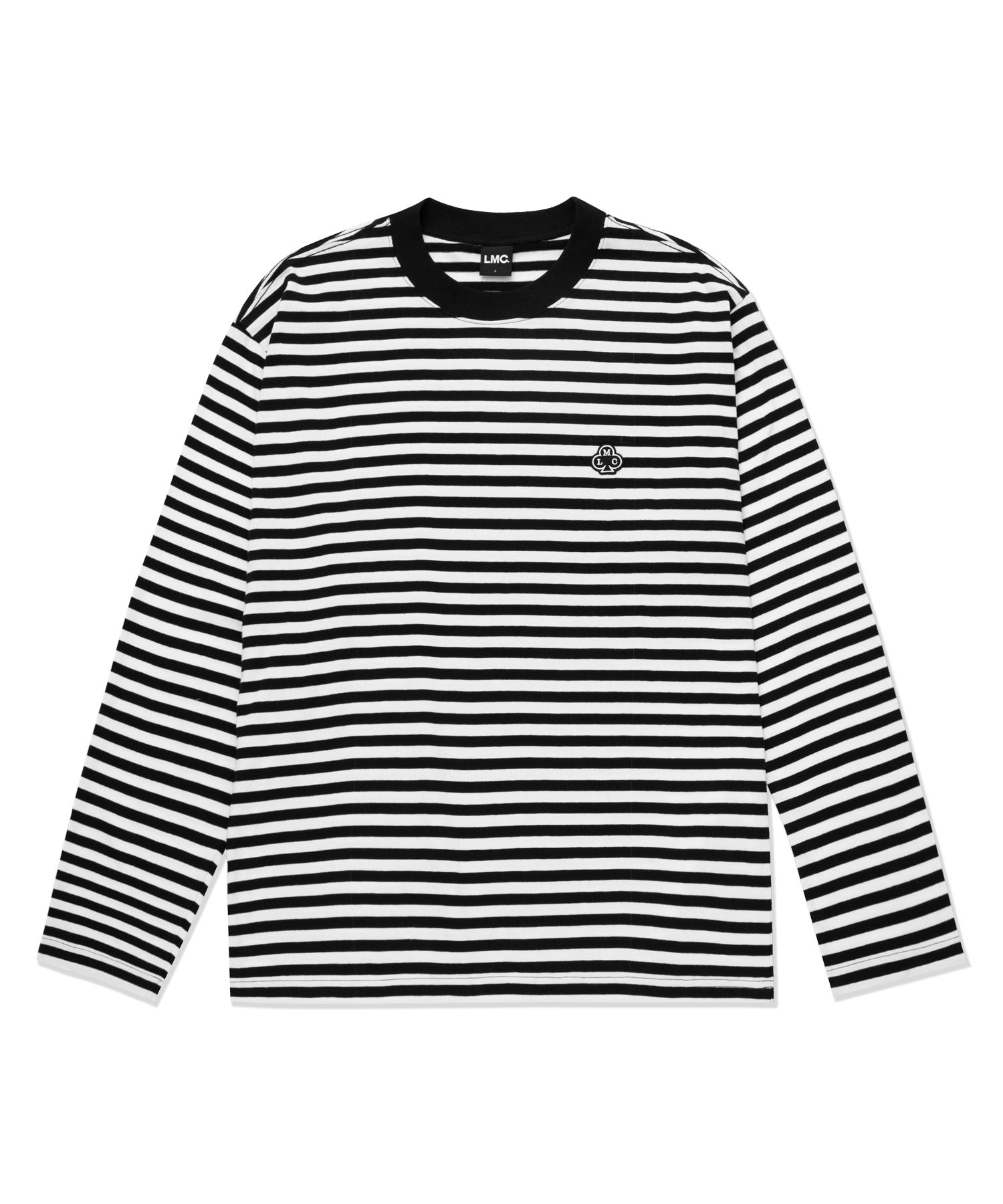 [ LMC ]★LMC OVERDYED PRINT STRIPE LONG SLV TEE MUSINSA | LMC LMC OVERDYED PRINT STRIPE LONG SLV TEE baby pink