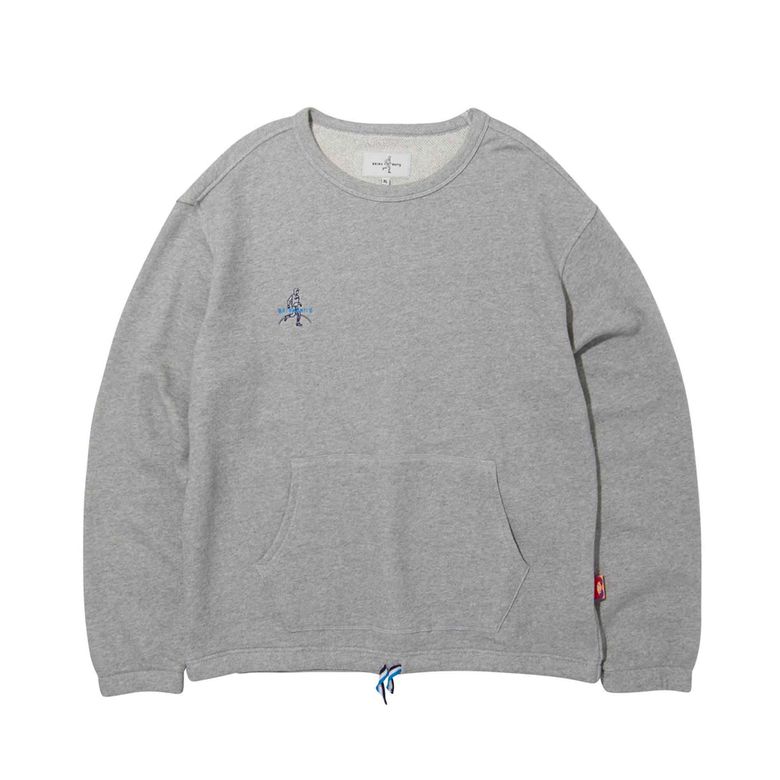 MATANZAS SET-UP TEE _HEATHER GREY