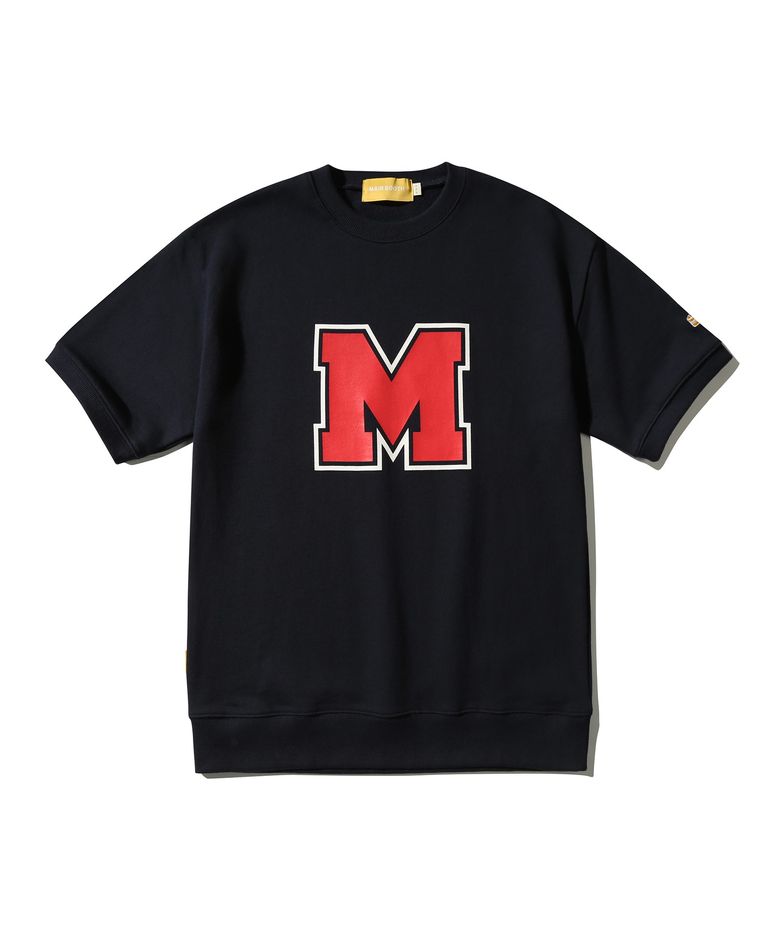 M Logo Half Sweatshirt(NAVY)