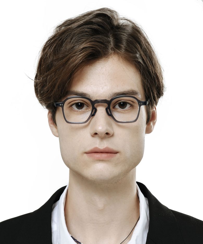 Facetion 02 vintage french square eyewear