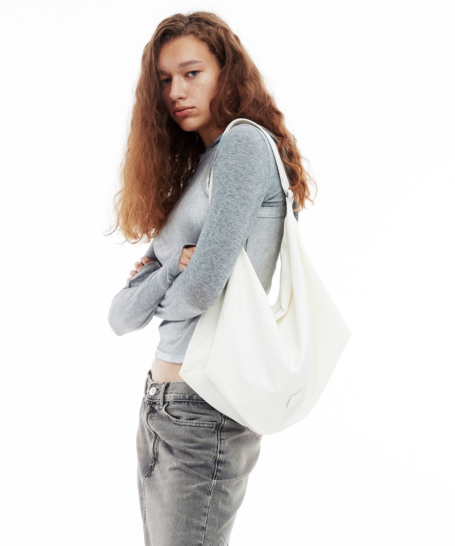 [FENNEC]★FABRIC HOBO BAG FABRIC HOBO BAG - BLACK - Fennec