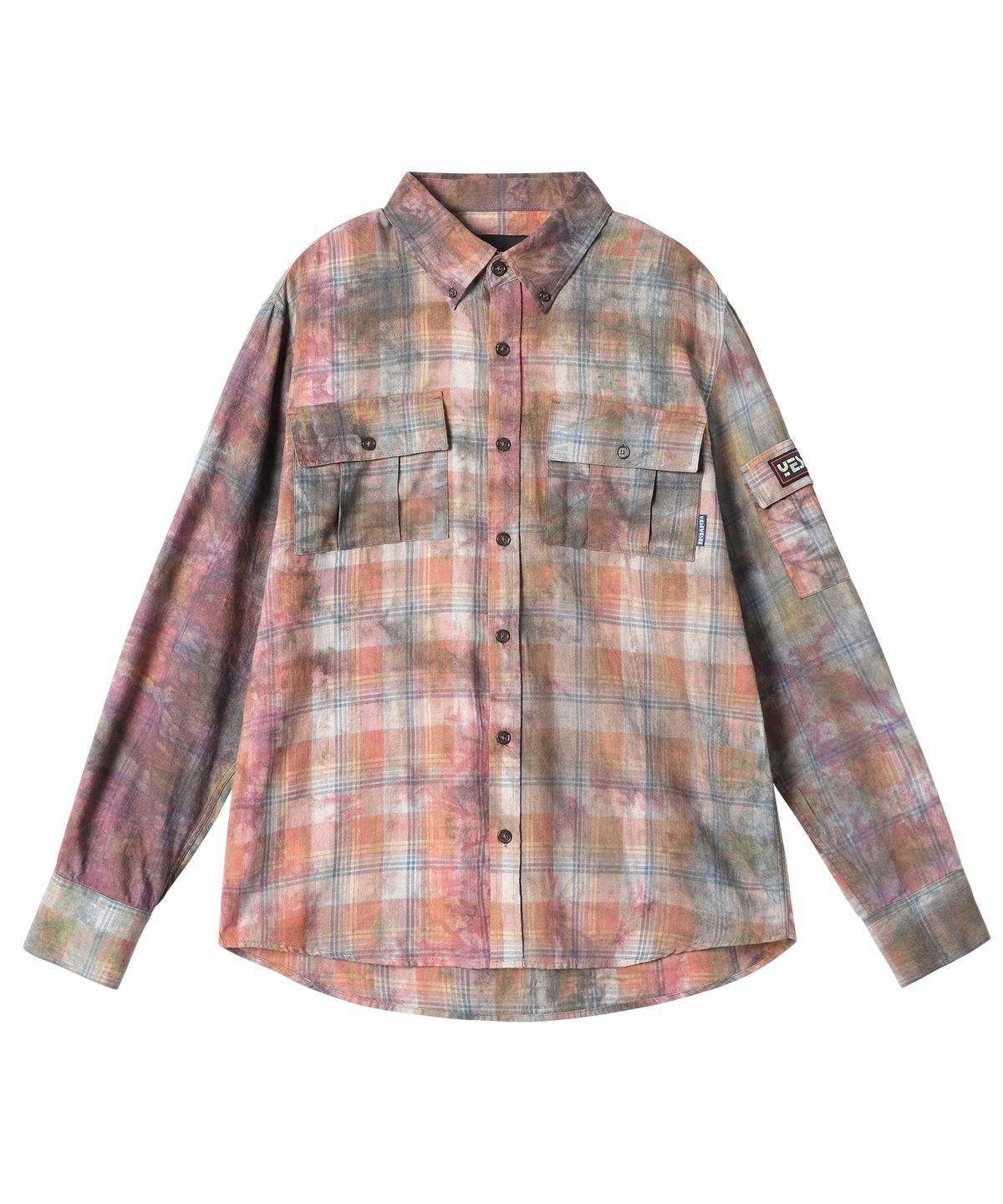 예스아이씨(YESEYESEE) Y.E.S Fisherman Shirts Orange