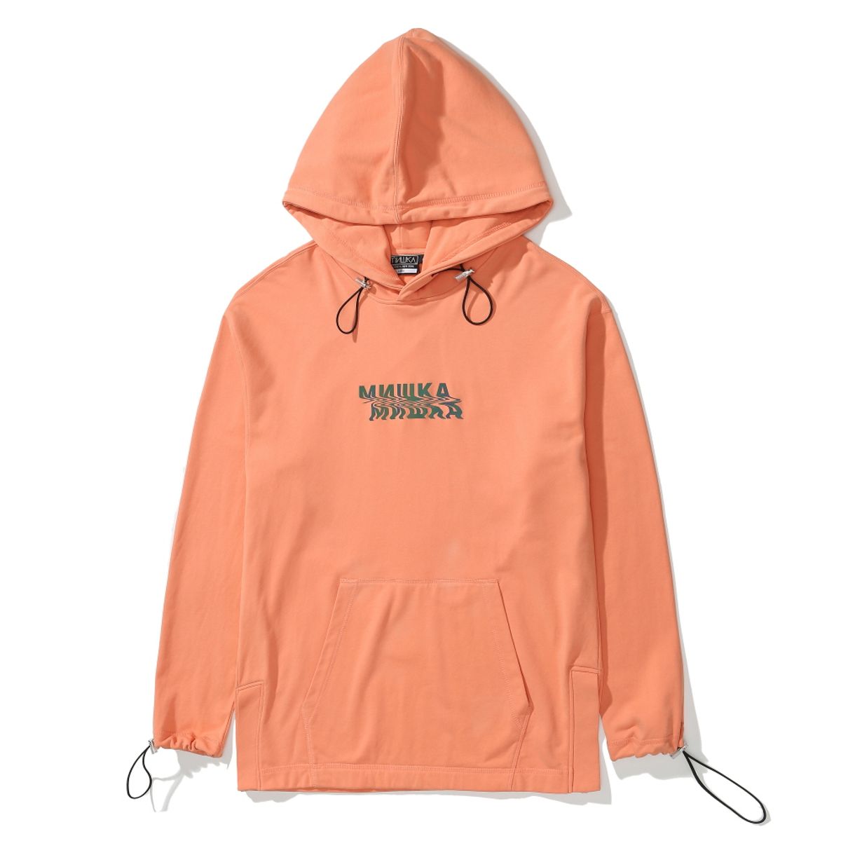 미시카(MISHKA) 리플렉터 노이즈 킵와치 후디 오렌지