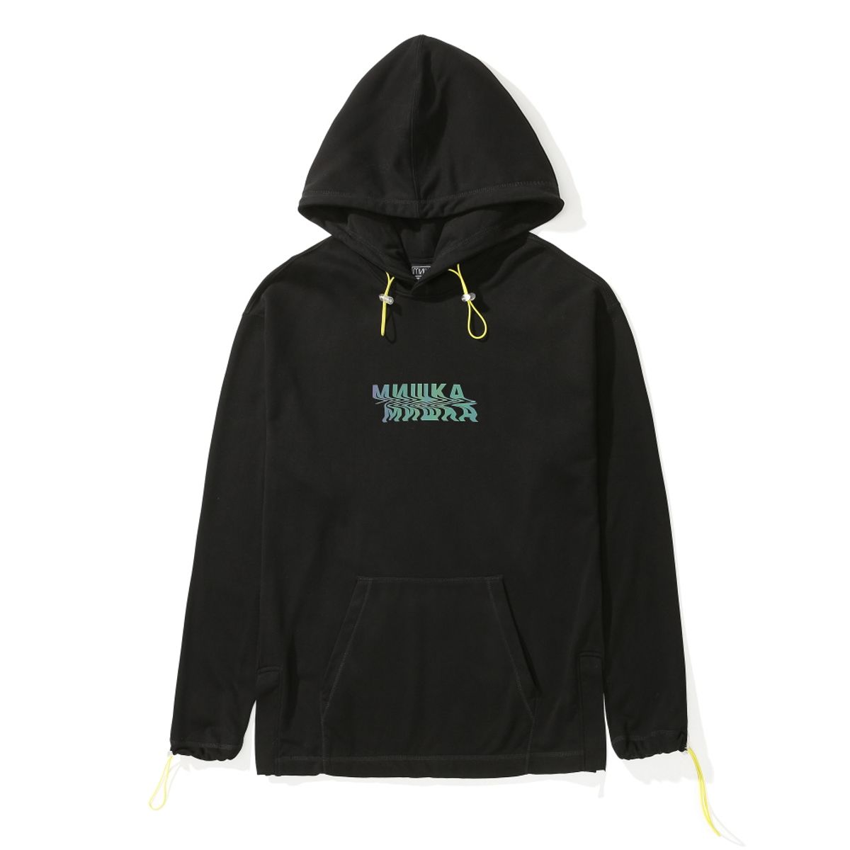 미시카(MISHKA) 리플렉터 노이즈 킵와치 후디 블랙