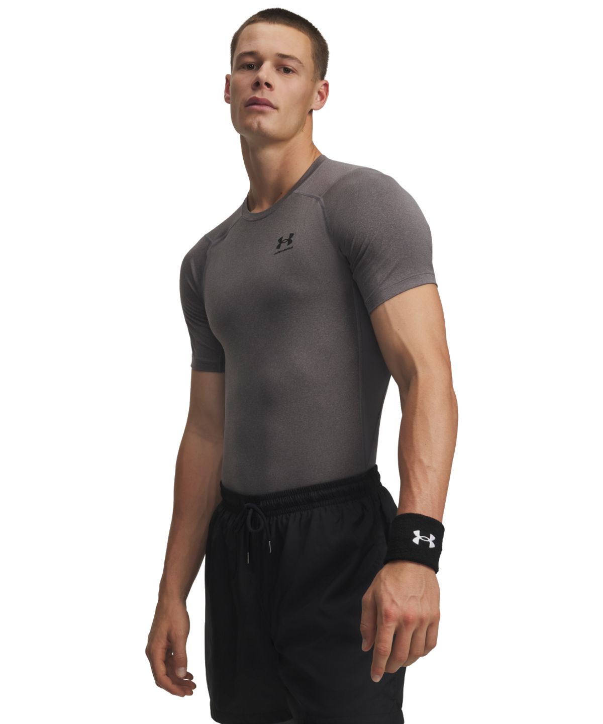 언더아머(UNDERARMOUR) 히트기어 아머 컴프레션 반팔 1361518-090