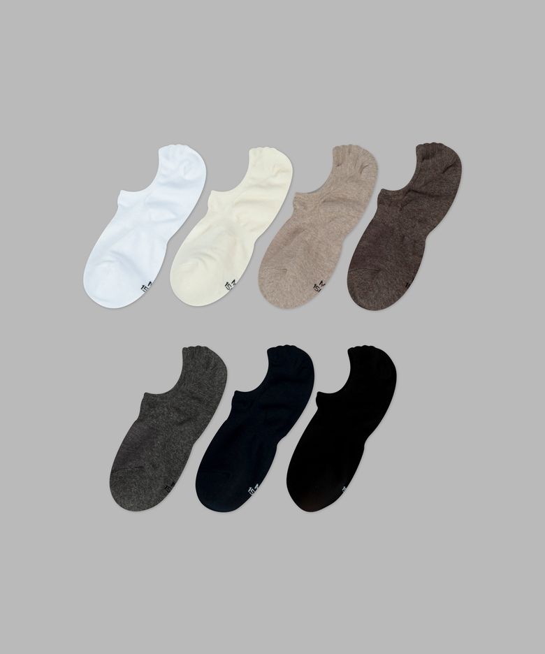 [7PACK] 1507 메쉬 히든 삭스 _ 그라데이션팩