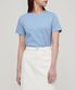 우먼즈 베이식 크루 넥 티셔츠 [스카이 블루]