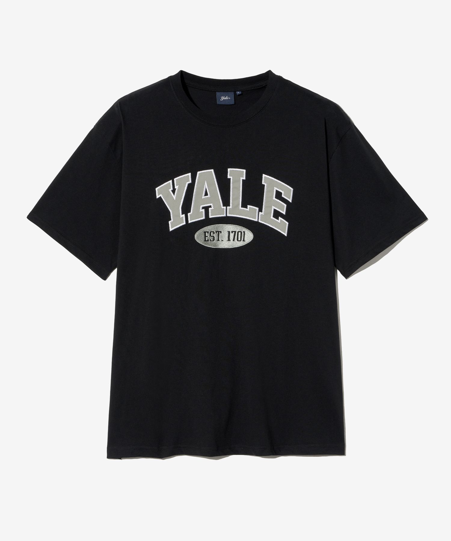☆YALE☆ 2 TONE ARCH TSHIRT LIGHT GRAY YEM1SS306ALG MUSINSA | YALE MULTI COLOR 2 TONE ARCH T-SHIRT LIGHT GRAY