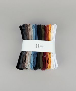 [15PACK] 1507 유니섹스 컬러 트라우져 삭스