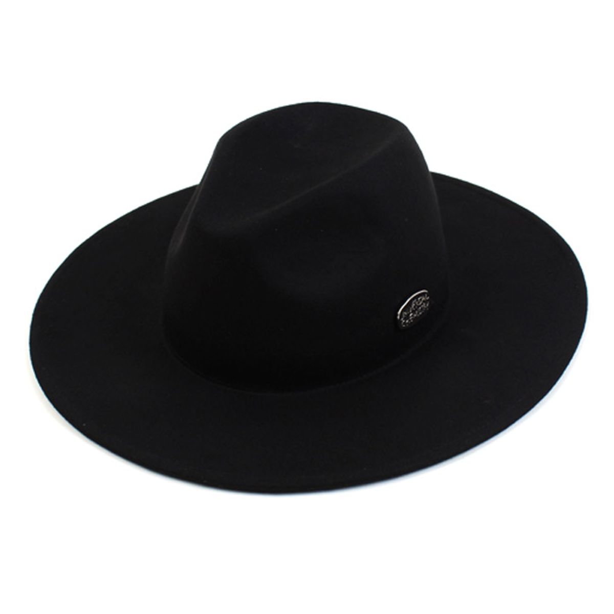 유니버셜 케미스트리(UNIVERSAL CHEMISTRY) Silver Bubble Wool Black Fedora 울페도라