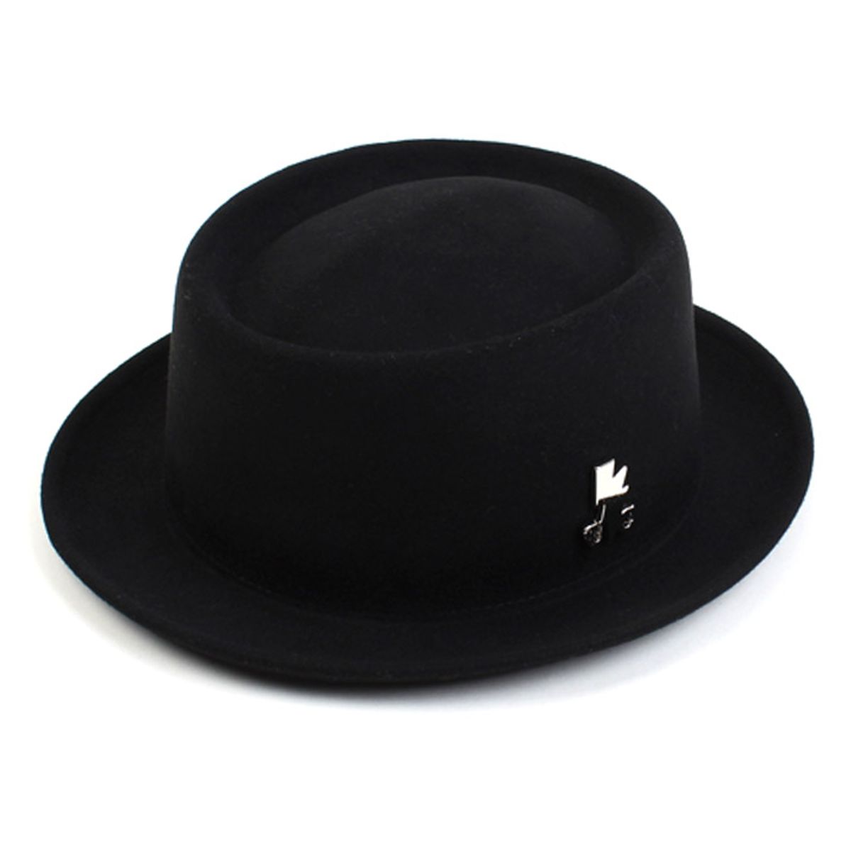 유니버셜 케미스트리(UNIVERSAL CHEMISTRY) Silver Thunder Very Short Wool Fedora 울페도라