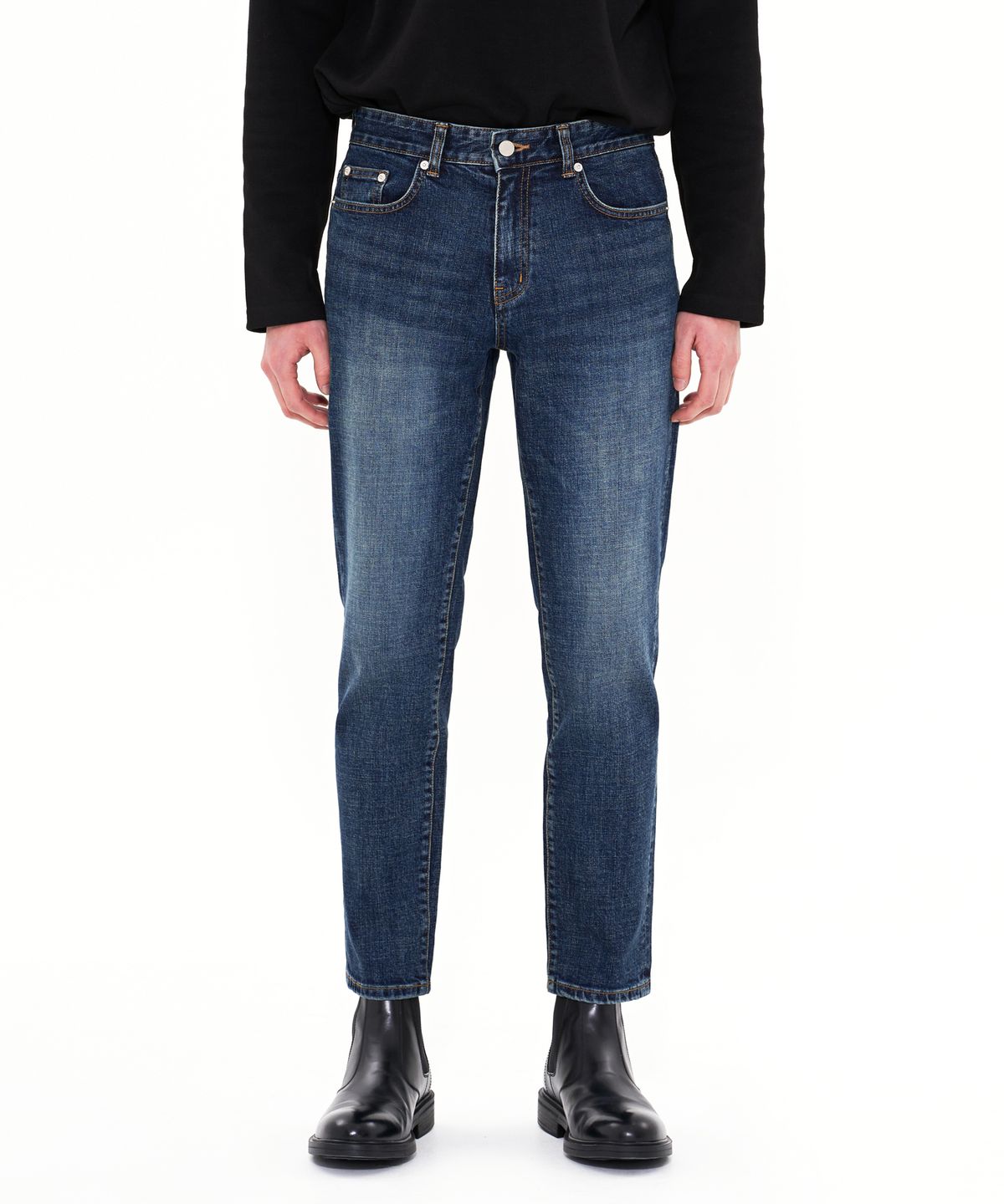 덴메이드(DENMADE) DEN0511 midnight blue slim crop