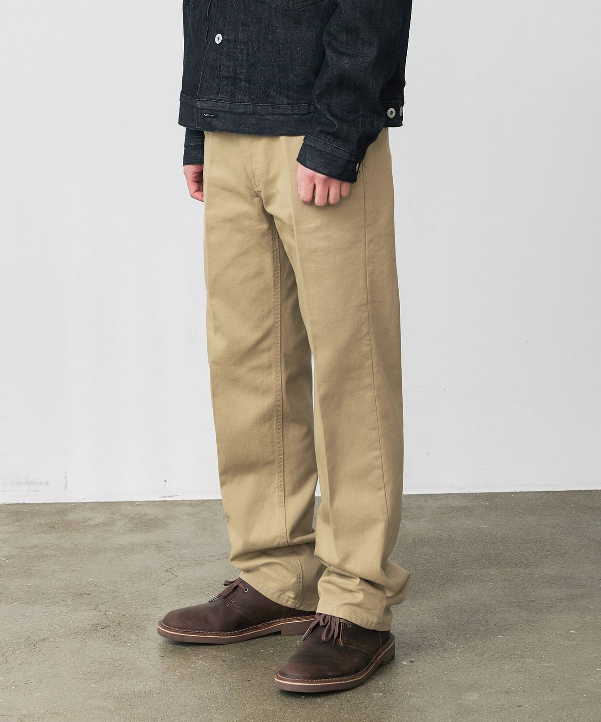 덴메이드(DENMADE) DEN0651 crease chino pants(beige)