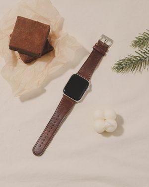 브라우니브라운/블랙커넥터 40(38)mm 가죽스트랩 LL2S21100PBR