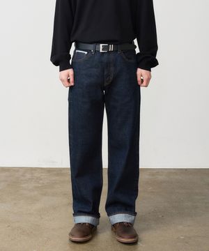 DEN0961 Selvedge Wide Fit (Deep Indigo)