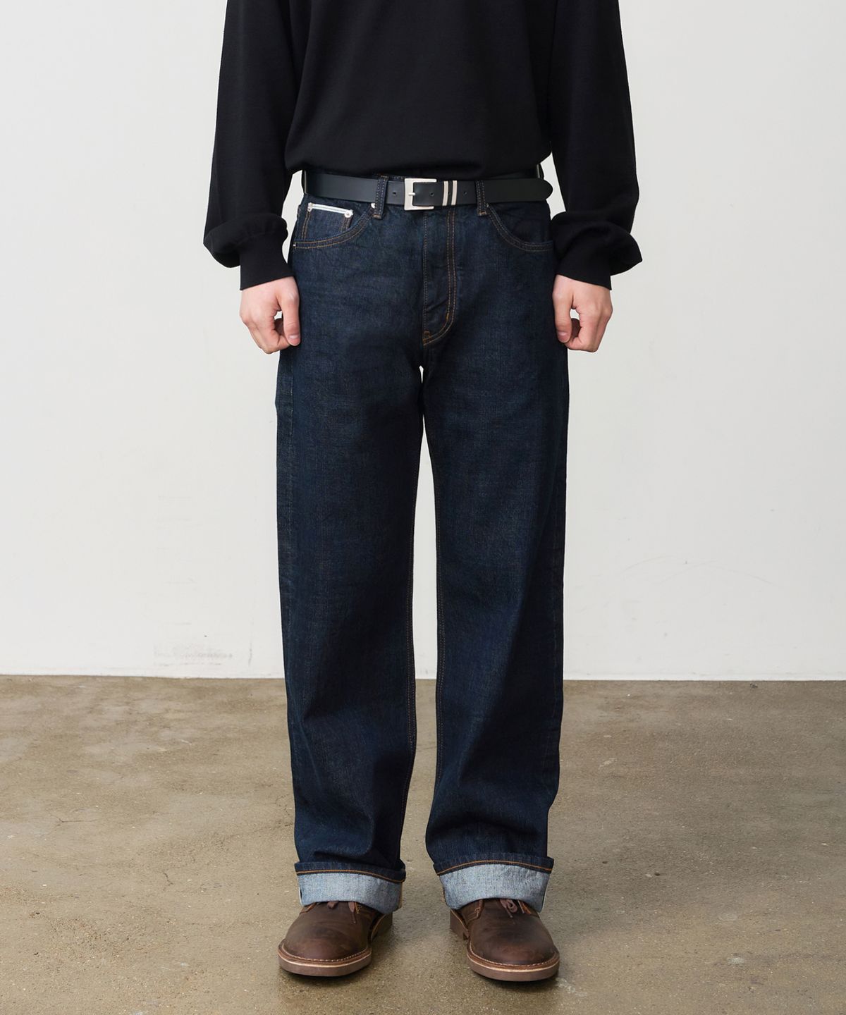 덴메이드(DENMADE) DEN0961 Selvedge Wide Fit (Deep Indigo)